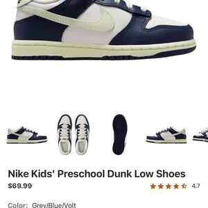Nike Kids' Dunk Low Sneakers